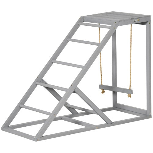 Chicken Coop Swing Set with Perch and Hen Ladder