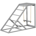 Chicken Coop Swing Set with Perch and Hen Ladder