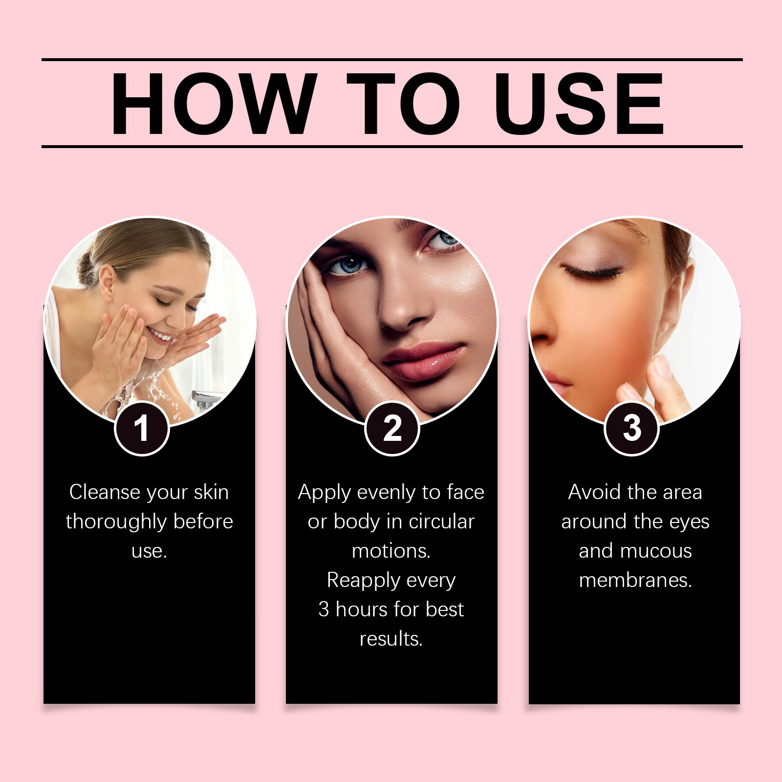 OceAura Skinless Black Essence, Nourishes And Brightens Facial Skin With Radiant Black Essence