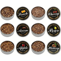 Cocktail Smoking Wood Chips 6 Types of Smoked Wood Flavors Bourbon Whiskey Gift for Father/Husband/Men