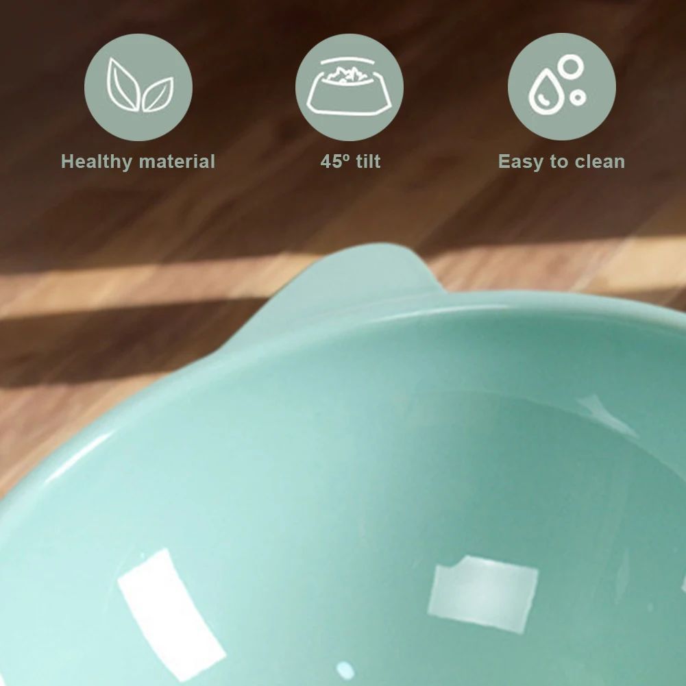 Tilted Elevated Cat Food Bowl, Non-Slip Feeder - product image 9