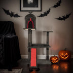 53-Inch Gothic Cat Tree with Coffin Bed - product image 3