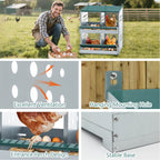 4-Compartment Wall-Mount Chicken Nesting Box - product image 4