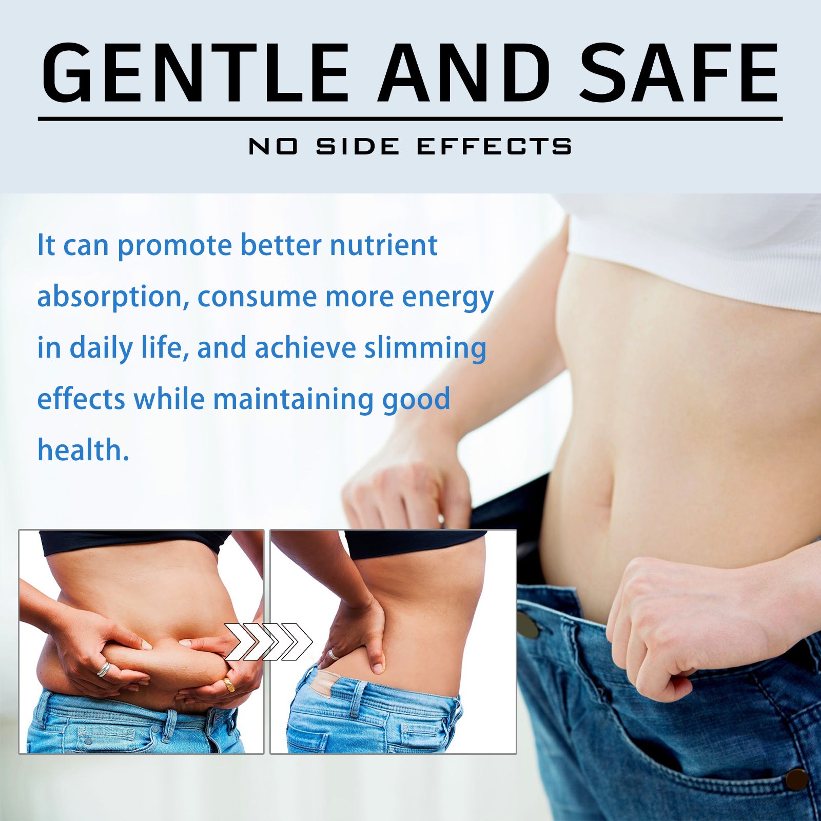 Googeer Slimming Droplet, Firming Skin Belly Fat Toning Waist Toning Oral Body Toning Drops