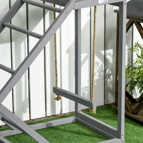 Chicken Coop Swing Set with Perch and Hen Ladder - product image 4