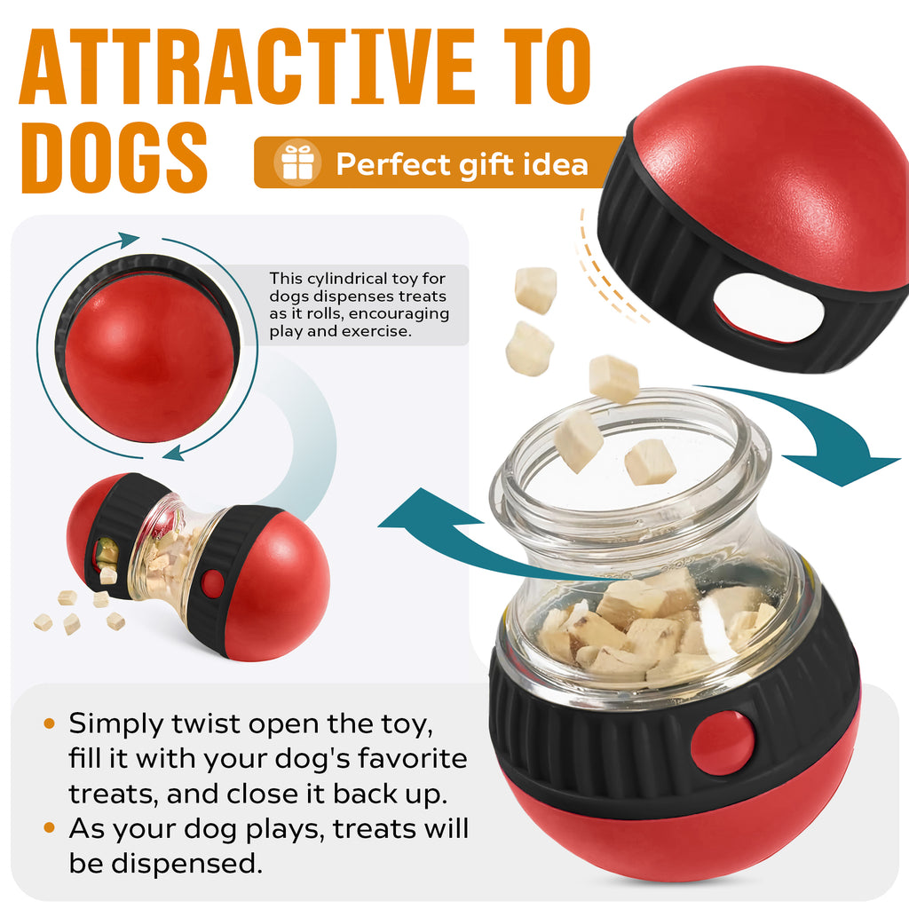 Adjustable Dog Puzzle Treat Ball and Slow Feeder Toy - product image 7