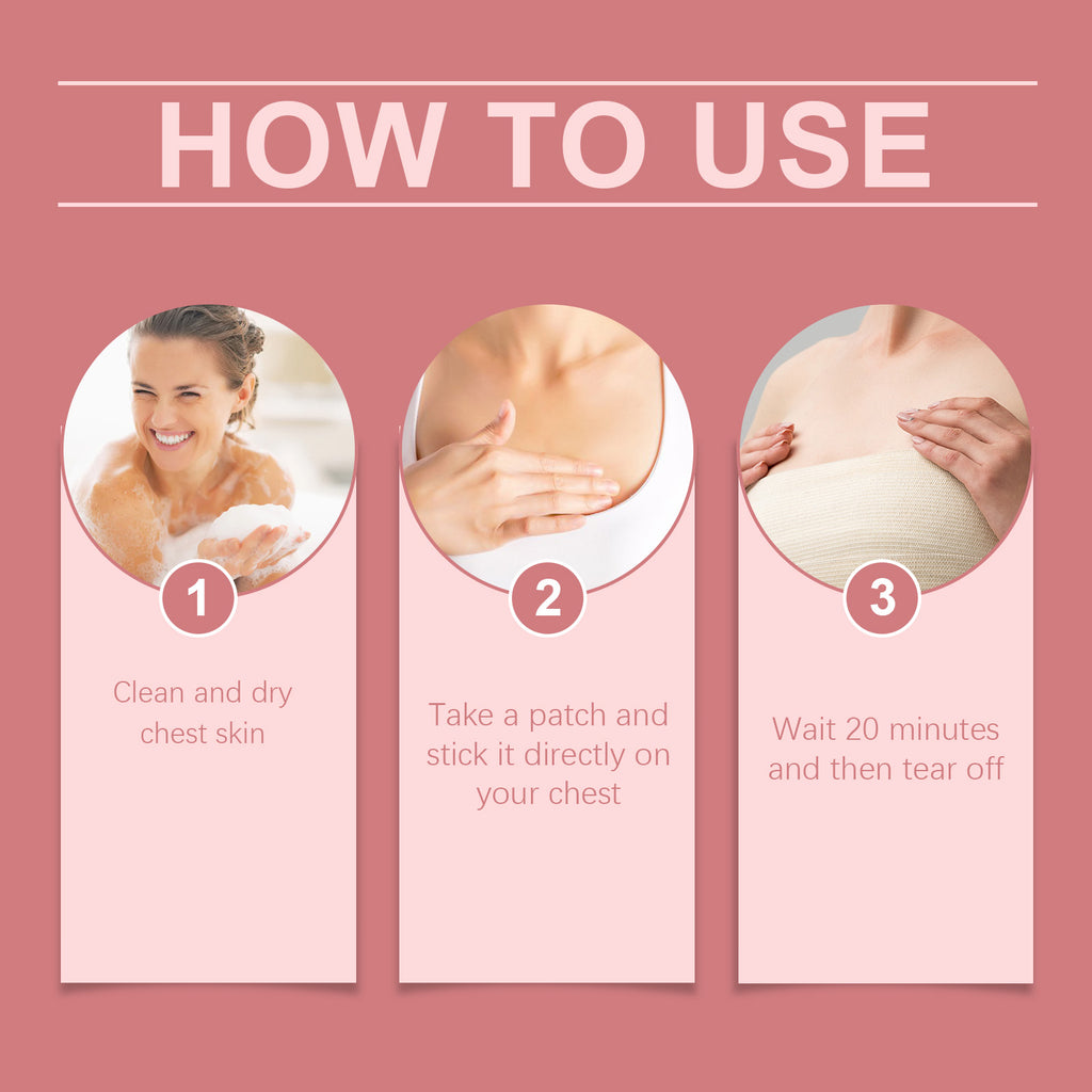 Oceaura Chest Care Patch, Highlights The Figure, Lifts The Chest Line And Moisturizes The Skin Chest Care Patch