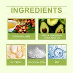 OceAura Multifunctional Skin Nourishing Soap Gentle Clean Nourishing Fragrance Rich Foam Body Care Soap