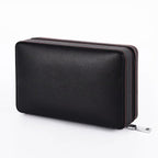 Cigar box portable zipper bag four pack mellow and moisturizing smoking accessories cedar wood gift box travel companion