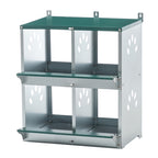 4-Compartment Metal Chicken Nesting Box for Hens - product image 3