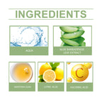 OceAura Aloe Vera Moisturizing Gel Gently Nourishes Facial Skin, Moisturizing And Refreshing Aloe Vera Gel