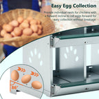 4-Compartment Metal Chicken Nesting Box for Hens - product image 6