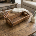 Reclaimed Wood Handmade Serving Tray With Handles