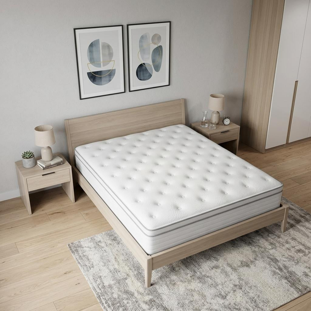 14" Queen Memory Foam Hybrid Mattress