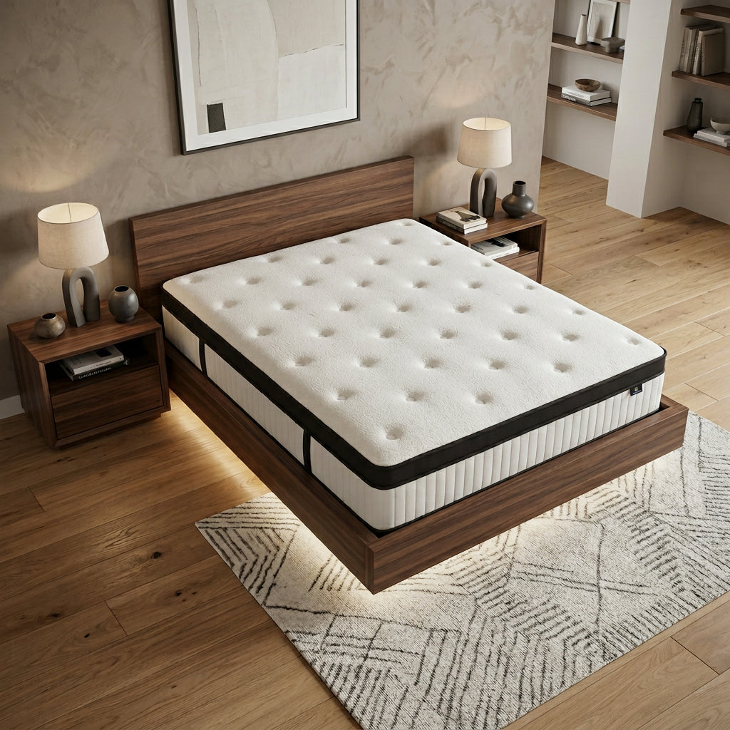 14" Queen Memory Foam Hybrid Mattress