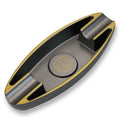 Cigar Ashtray Home Office Light Luxury Double Slot Cigar Accessories
