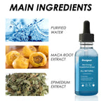 Googeer Men's Enhancement Supplement Drops, Men's Energy Supplement Liquid