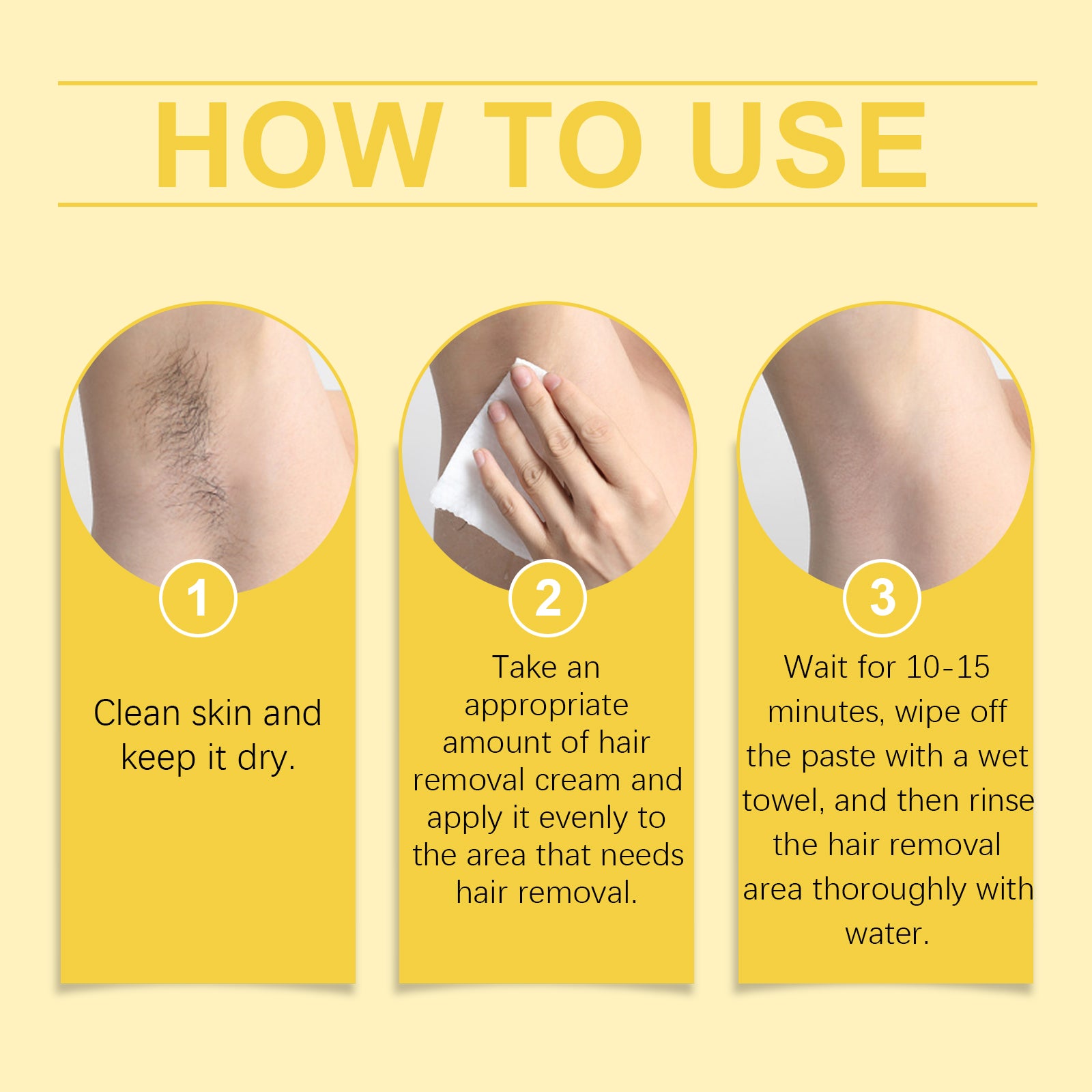 Oceaura Bee Venom Milk Moisturizing Depilatory Cream Gentle Body Depilatory Cream Armpit Hands And Legs Depilatory Cream