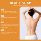 Oceaura Body Cleansing Bath Soap Moisturizes And Moisturizes Body Cleansing Skin Exfoliating Dark Bath Body Soap