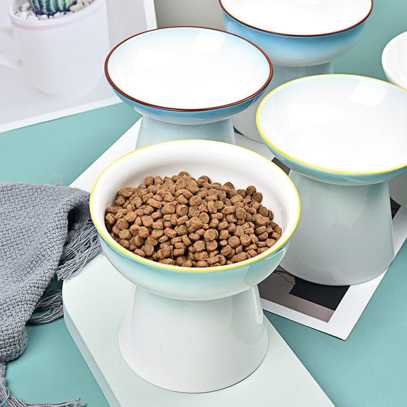 Anti-Overturning Cat Food and Dog Bowl
