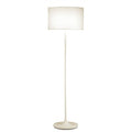 Modern Floor Lamp with White Paper Drum Shade