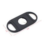 Stainless Steel Plastic Handle Simple Cigar Scissors Cigar Cutter Metal Cigar Scissors