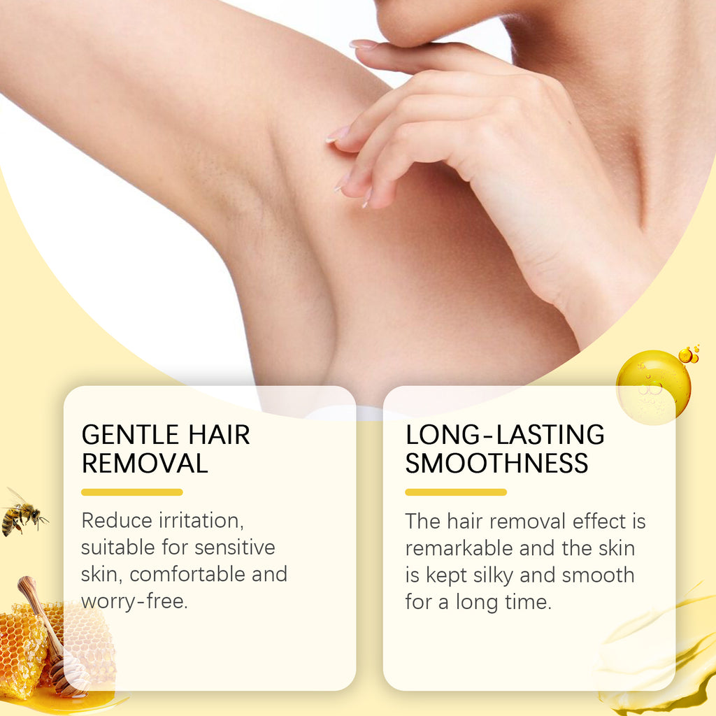 Oceaura Bee Venom Milk Moisturizing Depilatory Cream Gentle Body Depilatory Cream Armpit Hands And Legs Depilatory Cream