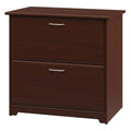 2-Drawer Lateral File Cabinet in Cherry Wood Finish