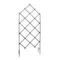 Outdoor 7-FT. Tall Wrought Iron Lattice Garden Trellis