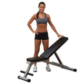 Multi-position Weight Training Flat Incline Decline Folding Exercise Bench