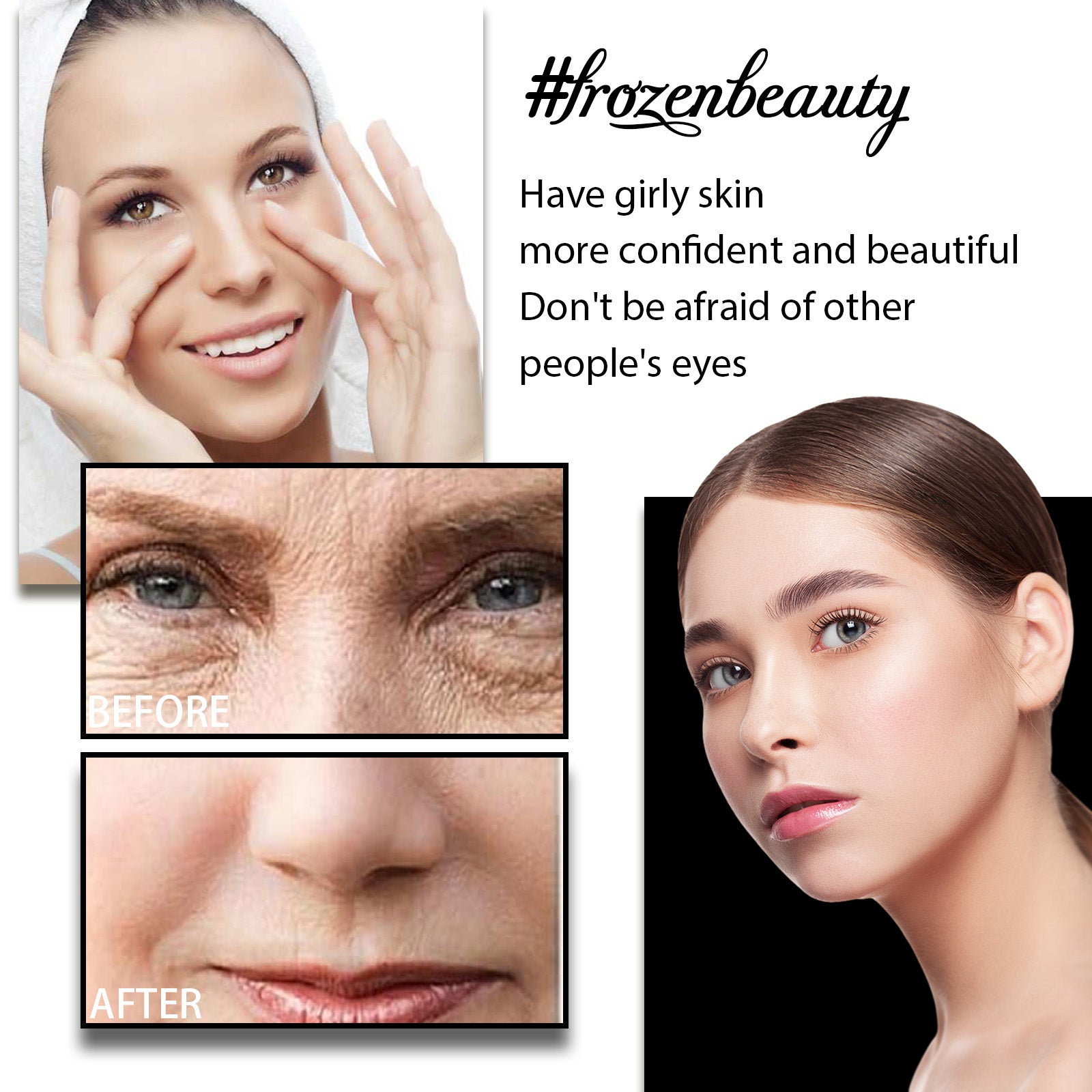Googeer Anti-Wrinkle Rejuvenation Supplement Brightens Skin, Moisturizes And Hydrates, Lightens Fine Lines And Anti-aging Supplement