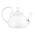 13.5oz/400 ml Glass Teapot with Removeable Metal Spout Hanging Spring