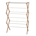 Folding Wood Cloths Laundry Drying Rack