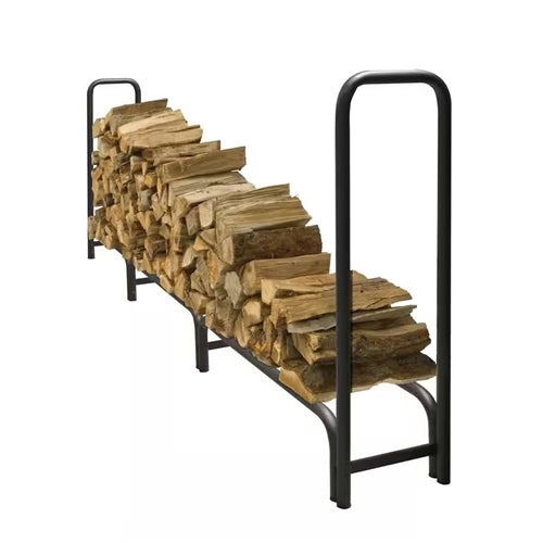 Heavy Duty Outdoor 12-ft. Firewood Rack - Holds up to 3/4 Cord