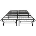 Queen size Black Metal Platform Bed Frame