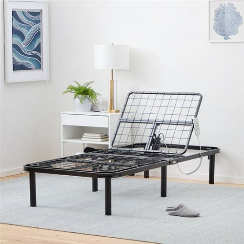 Twin XL Remote Remote Controlled Steel Adjustable Bed