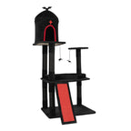 53-Inch Gothic Cat Tree with Coffin Bed - product image 6