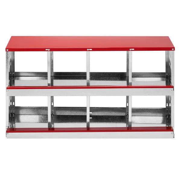 8-Compartment Roll-Out Chicken Nesting Box