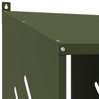 3-Compartment Olive Green Chicken Nesting Box - product image 10