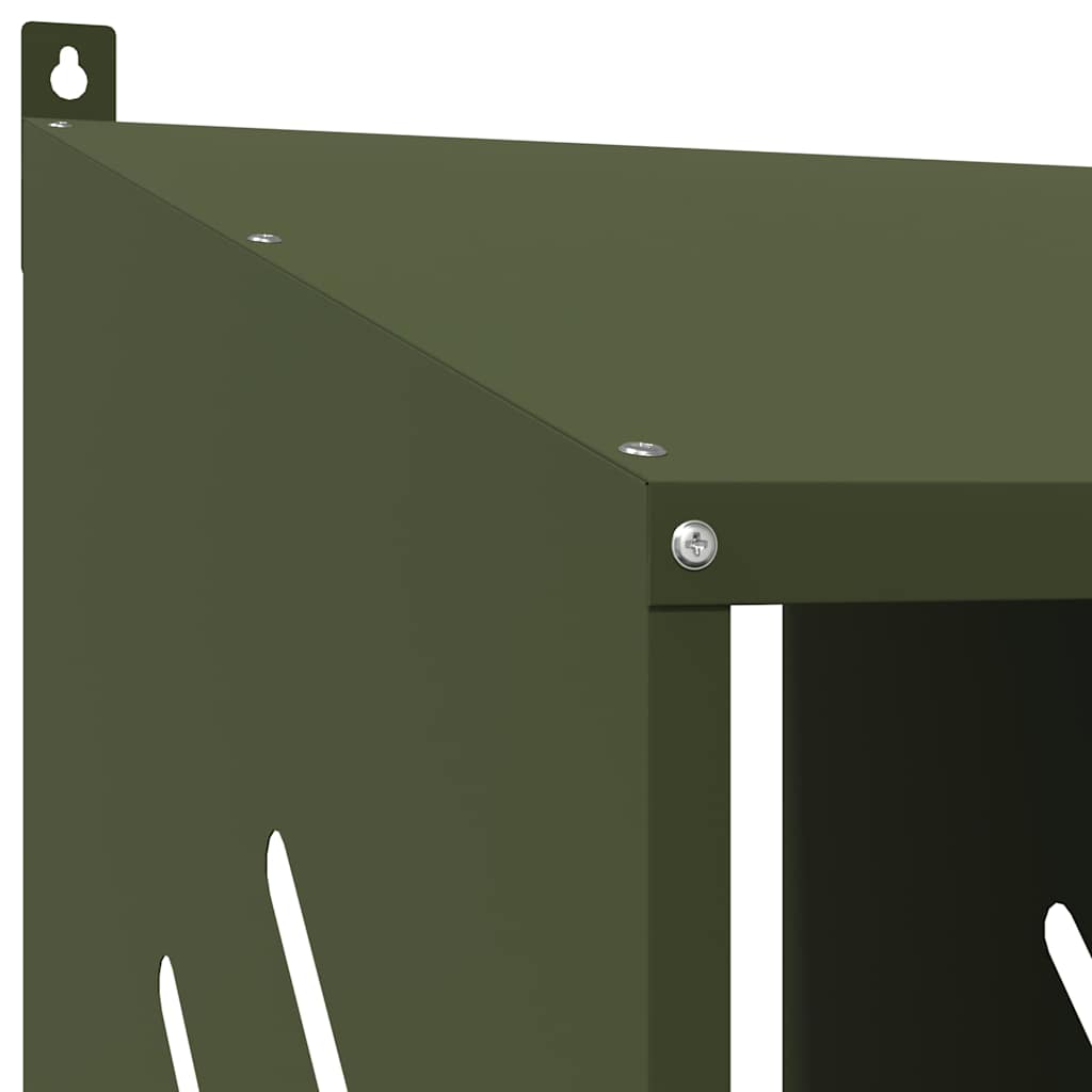3-Compartment Olive Green Chicken Nesting Box - product image 10