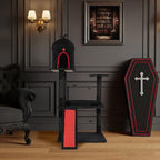 53-Inch Gothic Cat Tree with Coffin Bed - product image 8