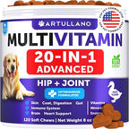 20-in-1 Dog Multivitamin Chews with Glucosamine, 120 Count
