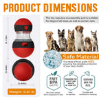 Adjustable Dog Puzzle Treat Ball and Slow Feeder Toy - product image 8