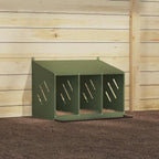 3-Compartment Olive Green Chicken Nesting Box - product image 5