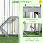 Chicken Coop Swing Set with Perch and Hen Ladder - product image 7